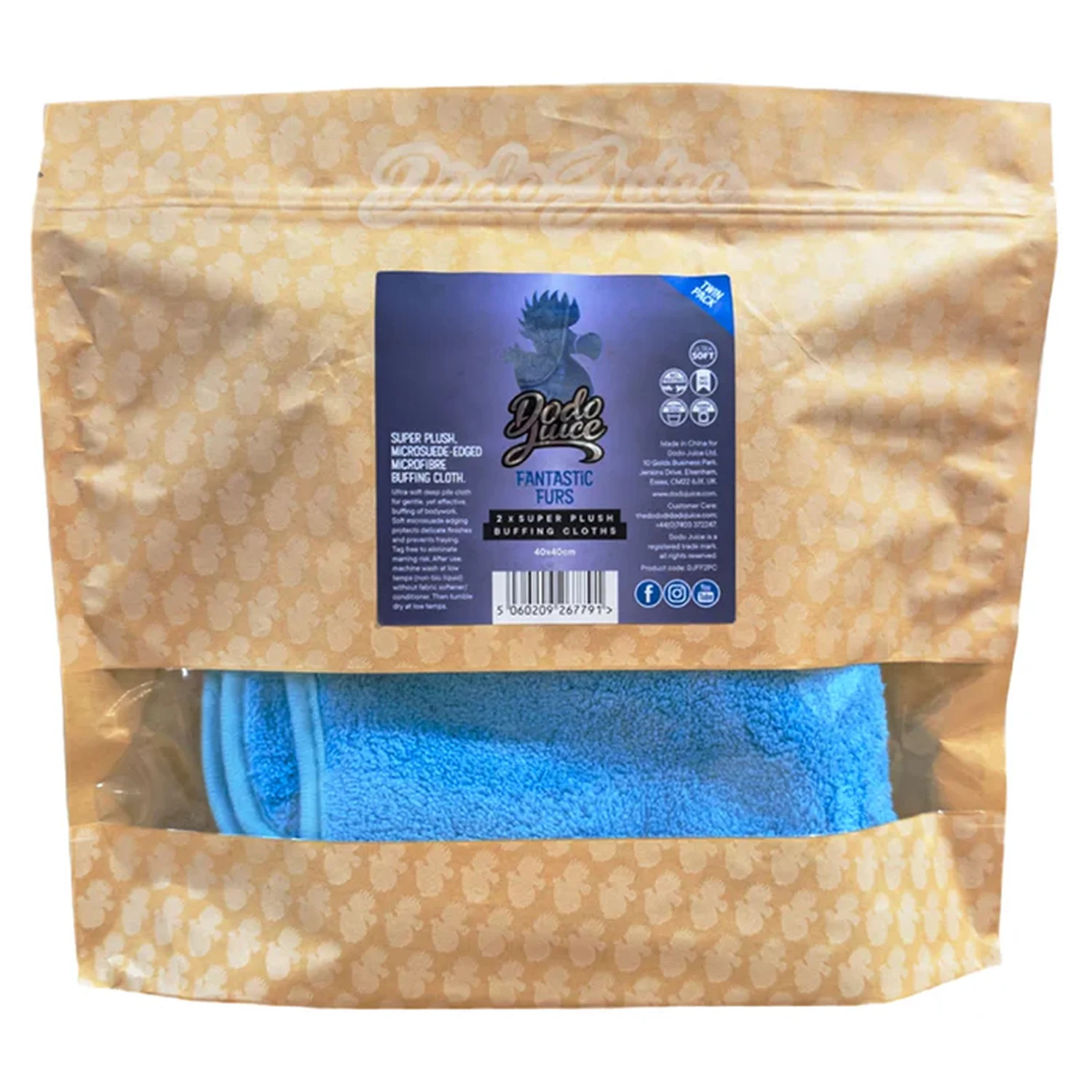 Fantastic Fur Microfibre Buffing Cloth - Image 3