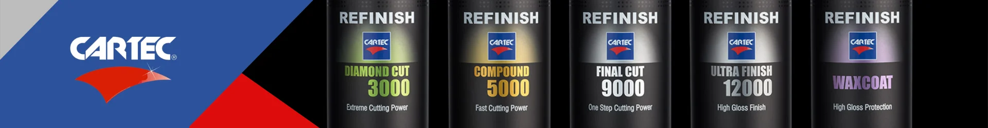 Cartec car care and detailing products
