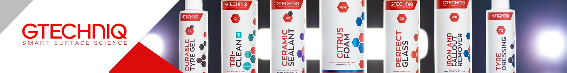 Gtechniq car care and detailing products